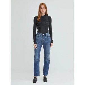 Acne Studios Log Mid Blue Jeans Size 26 Loose Fitting